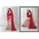 16449 Red Vinay Sheesha Star Walk Saree 16449 Red Vinay Sheesha Star Walk Saree