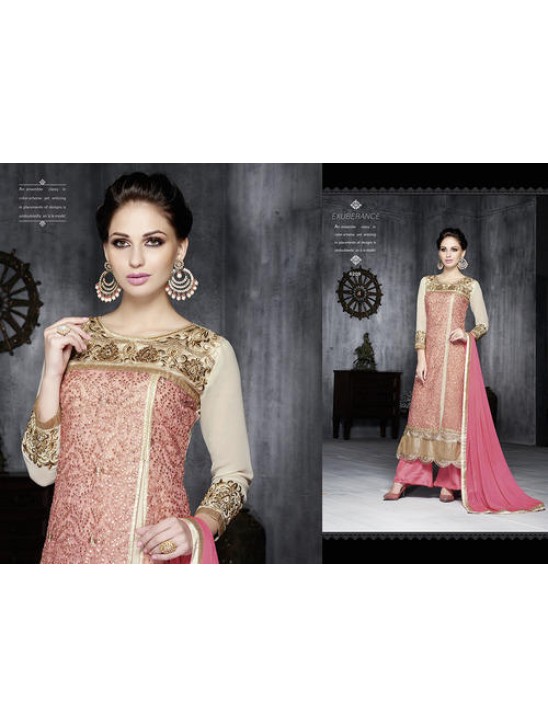 6209 Pink LEO Designer Party Wear Suit 6209 Pink LEO Designer Party Wear Suit