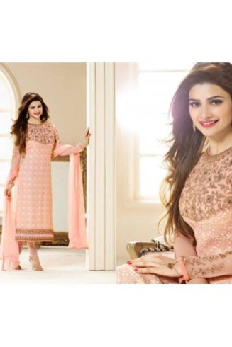 K2766 Peach Kaseesh Elegant PRACHI Shalwar Kameez Dress