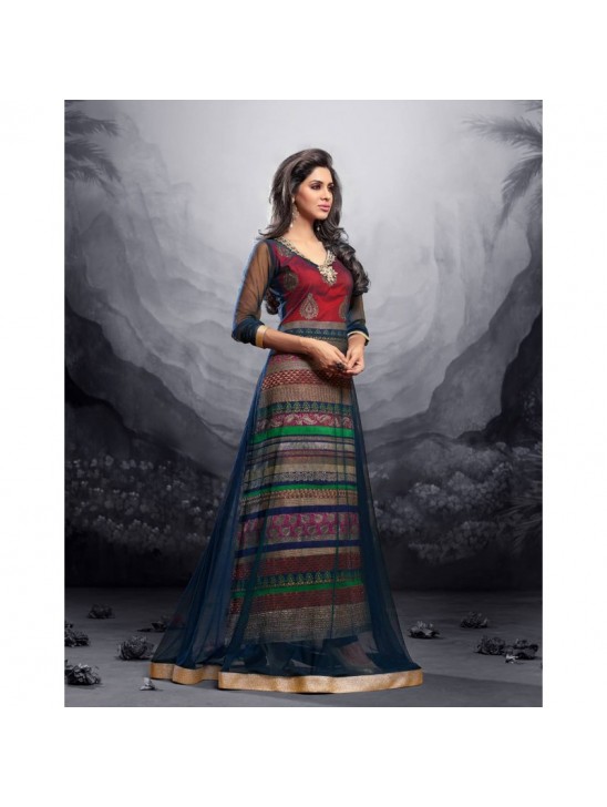 MS12001 Snorkel Blue MAISHA MASKEEN Dress MS12001 Snorkel Blue MAISHA MASKEEN Dress