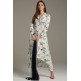 White C Cut Kurta Floral Printed Designer Suit White C Cut Kurta Floral Printed Designer Suit