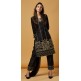 Black Designer Embroidered Pakistani Style Suit Black Designer Embroidered Pakistani Style Suit
