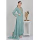 Dark Mint Front Slit Kameez Readymade Suit Dark Mint Front Slit Kameez Readymade Suit