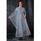 Grey Embroidered Wedding Designer Anarkali Frock Dress Grey Embroidered Wedding Designer Anarkali Frock Dress