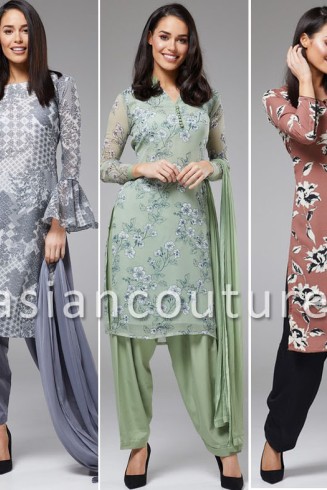 Indian Pakistani Casual/Formal Wear Designer Salwar Suits 