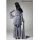 GREY GEORGETTE GHARARA PANTS STYLISH READY MADE SUIT GREY GEORGETTE GHARARA PANTS STYLISH READY MADE SUIT