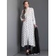 OFF WHITE BLOCK PRINT SLIT STYLE KURT AND CHURIDAAR READY MADE SUIT OFF WHITE BLOCK PRINT SLIT STYLE KURT AND CHURIDAAR READY MADE SUIT
