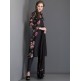 Black Floral Printed Suit Pakistani Readymade jacket Dress Black Floral Printed Suit Pakistani Readymade jacket Dress