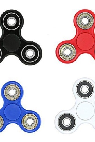 FIDGET FINGER SPINNER HAND FOCUS ULTIMATE SPIN STEEL EDC BEARING STRESS TOYS UK