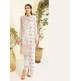 White Embroidered Salwar Kameez Fancy Pakistani Suit White Embroidered Salwar Kameez Fancy Pakistani Suit