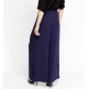 High Waisted Flared Navy Trouser High Waisted Flared Navy Trouser