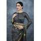 Grey Indian Saree Latest Embroidered Party Sari Grey Indian Saree Latest Embroidered Party Sari