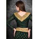 Chive Green Women s Georgette Saree Chive Green Women s Georgette Saree
