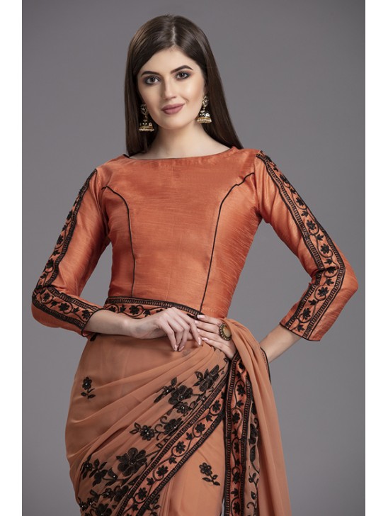 ZAC-875 DUSKY PINK CLASSIC INDIAN STYLE SAREE ZAC-875 DUSKY PINK CLASSIC INDIAN STYLE SAREE