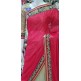 HOT PINK & GOLD DESI WEDDING WEAR SAREE HOT PINK & GOLD DESI WEDDING WEAR SAREE