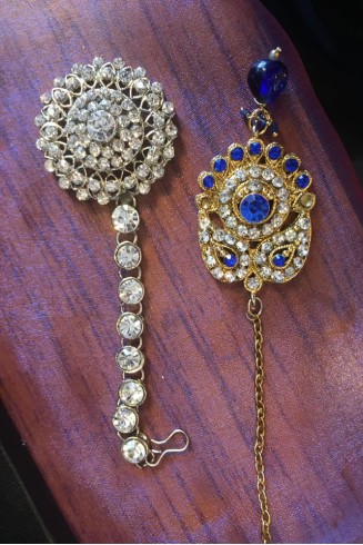 Royal Wedding Jewelry Kundan Mathapatti/Maang Tikka Bindiya 