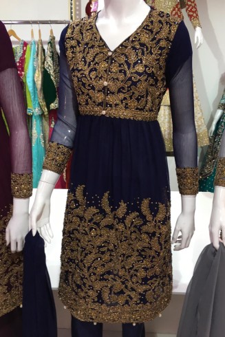 FANCY PAKISTANI READYMADE CHURIDAAR DESIGNER SUITS 