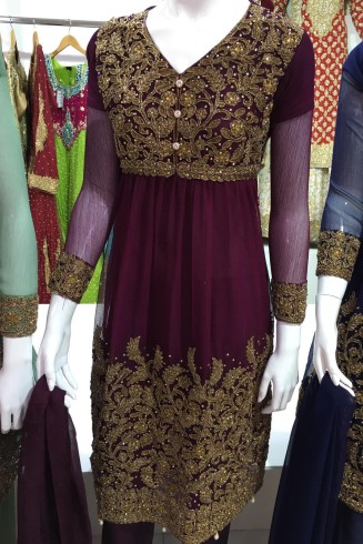 FANCY PAKISTANI READYMADE CHURIDAAR DESIGNER SUITS 