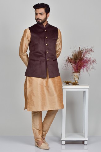 Brown Formal Waistcoat For Men
