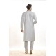 WHITE PRINTED PAKISTANI VINTAGE STYLE KURTA PYJAMA WHITE PRINTED PAKISTANI VINTAGE STYLE KURTA PYJAMA