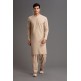 BEIGE CREAM MEN SHALWAR KAMEEZ READYMADE SUIT BEIGE CREAM MEN SHALWAR KAMEEZ READYMADE SUIT