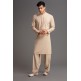 BEIGE CREAM MEN SHALWAR KAMEEZ READYMADE SUIT BEIGE CREAM MEN SHALWAR KAMEEZ READYMADE SUIT