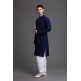 BLUE AND WHITE MENSWEAR SOPHISTICATED KURTA SHALWAR BLUE AND WHITE MENSWEAR SOPHISTICATED KURTA SHALWAR