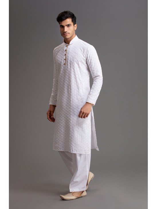 PHENOMENAL WHITE PAKISTANI MENSWEAR READYMADE KURTA SALWAR PHENOMENAL WHITE PAKISTANI MENSWEAR READYMADE KURTA SALWAR