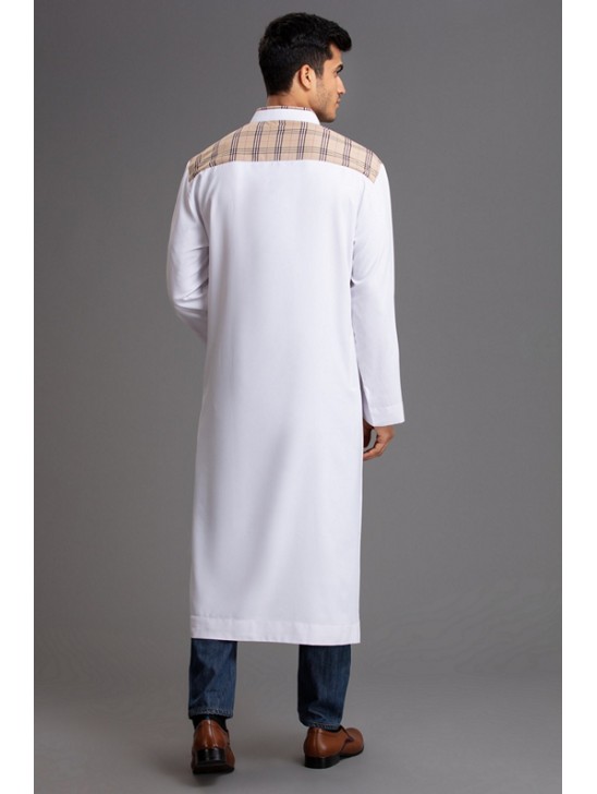 WHITE MENS EID-AL-FITR JUBBA WHITE MENS EID-AL-FITR JUBBA