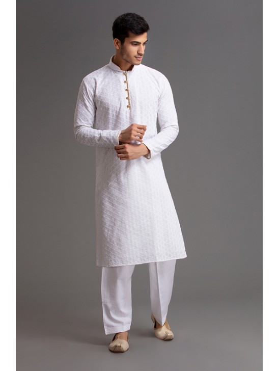 PHENOMENAL WHITE PAKISTANI MENSWEAR READYMADE KURTA SALWAR PHENOMENAL WHITE PAKISTANI MENSWEAR READYMADE KURTA SALWAR