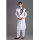WHITE COMFORTABLE AND STYLISH PAKISTANI EID KURTA SALWAR WHITE COMFORTABLE AND STYLISH PAKISTANI EID KURTA SALWAR