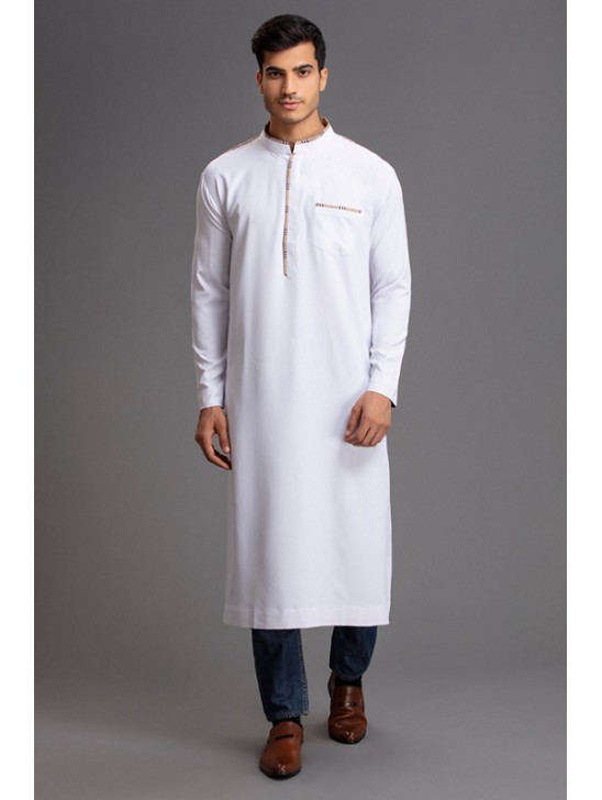 WHITE MENS EID-AL-FITR JUBBA WHITE MENS EID-AL-FITR JUBBA