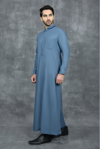 BLUE MENS EID-AL-FITR JUBBA
