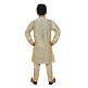 GOLD BEIGE EMBROIDERED KURTA AND PYJAMA BOYS WEAR READY MADE SUIT GOLD BEIGE EMBROIDERED KURTA AND PYJAMA BOYS WEAR READY MADE SUIT