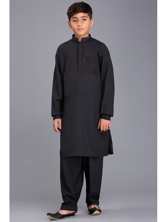 BLACK READYMADE DESI BOYS SHALWAR KAMEEZ BLACK READYMADE DESI BOYS SHALWAR KAMEEZ