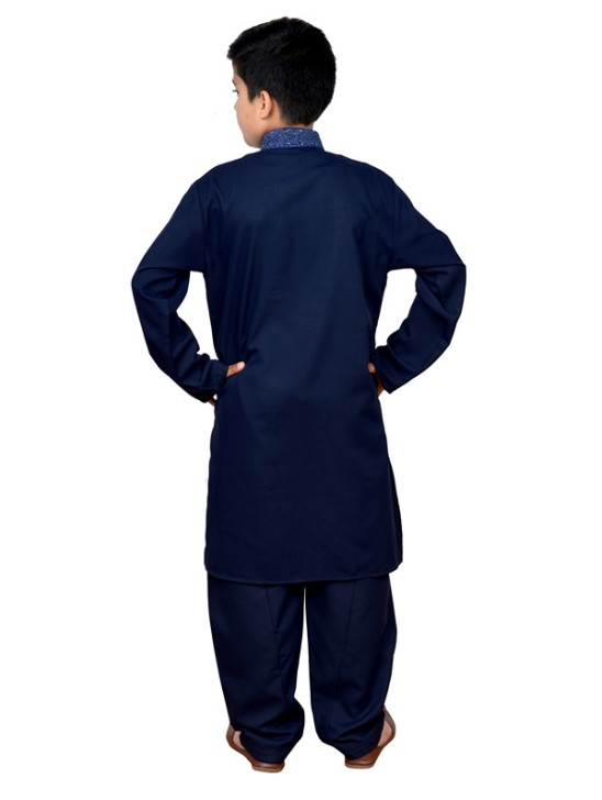 NAVY BLUE READY MADE BOYS WEAR SHALWAR KAMEEZ NAVY BLUE READY MADE BOYS WEAR SHALWAR KAMEEZ