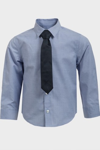 Sky Blue Boys Designer Shirt with Tie