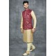 MAROON INDIAN NEHRU MEN S JACKET MAROON INDIAN NEHRU MEN S JACKET