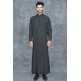 Mens JubbaThobes Black Emirati Style Kaftan Mens JubbaThobes Black Emirati Style Kaftan