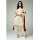 CREAM FEMININE STYLISH READYMADE SALWAR SUIT CREAM FEMININE STYLISH READYMADE SALWAR SUIT