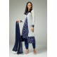 CLASSIC BLUE FLORAL PRINTED JACKET STYLE SALWAR SUIT CLASSIC BLUE FLORAL PRINTED JACKET STYLE SALWAR SUIT