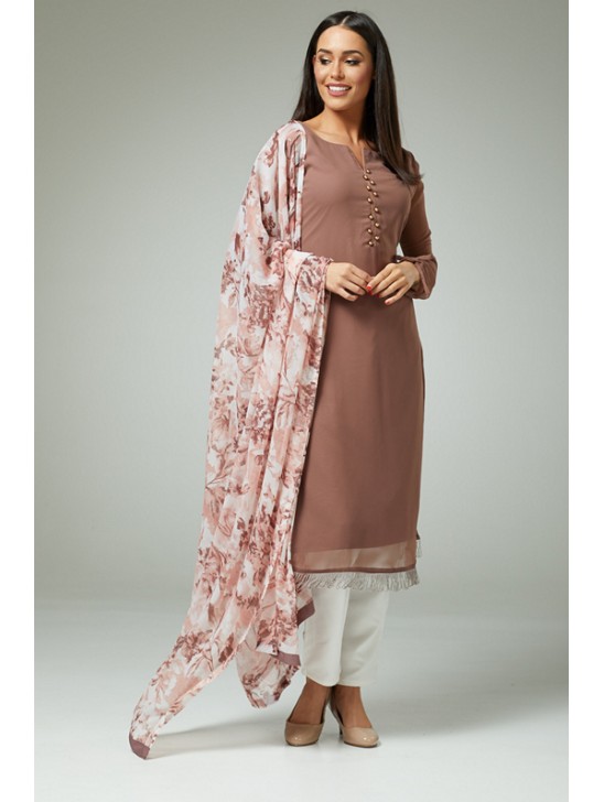 MAUVE TRENDY READY TO WEAR SALWAR SUIT MAUVE TRENDY READY TO WEAR SALWAR SUIT