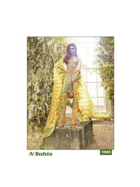 GREEN SOBIA N STYLE READYMADE PAKISTANI SUIT GREEN SOBIA N STYLE READYMADE PAKISTANI SUIT