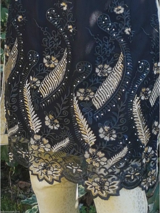 BLACK INDIAN PAKISTANI DESIGNER READY MADE SUIT BLACK INDIAN PAKISTANI DESIGNER READY MADE SUIT