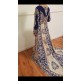 ROYAL BLUE AND GOLDEN HEAVY EMBROIDERED BRIDAL WEAR GOWN ROYAL BLUE AND GOLDEN HEAVY EMBROIDERED BRIDAL WEAR GOWN