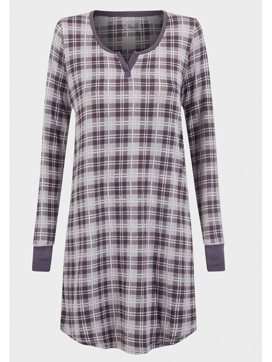 Ash Grey Soft Knit Wear Lounge Dress