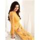 Yellow Indian Palazzo Suit Designer Party Dress Yellow Indian Palazzo Suit Designer Party Dress