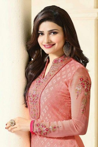 Peach Pakistani Designer Salwar Suit Punjabi Wedding Dress