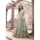Mint Heavy Embroidered Gown Fancy Anarkali Dress Mint Heavy Embroidered Gown Fancy Anarkali Dress