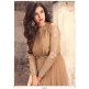 Brown Net Anarkali Dress Indian Party Gown Brown Net Anarkali Dress Indian Party Gown